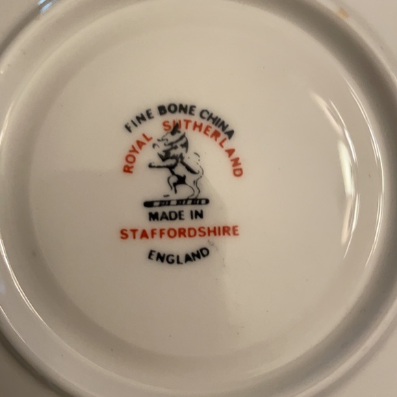 Royal Sutherland Cup and Saucer - Picture 6 of 8